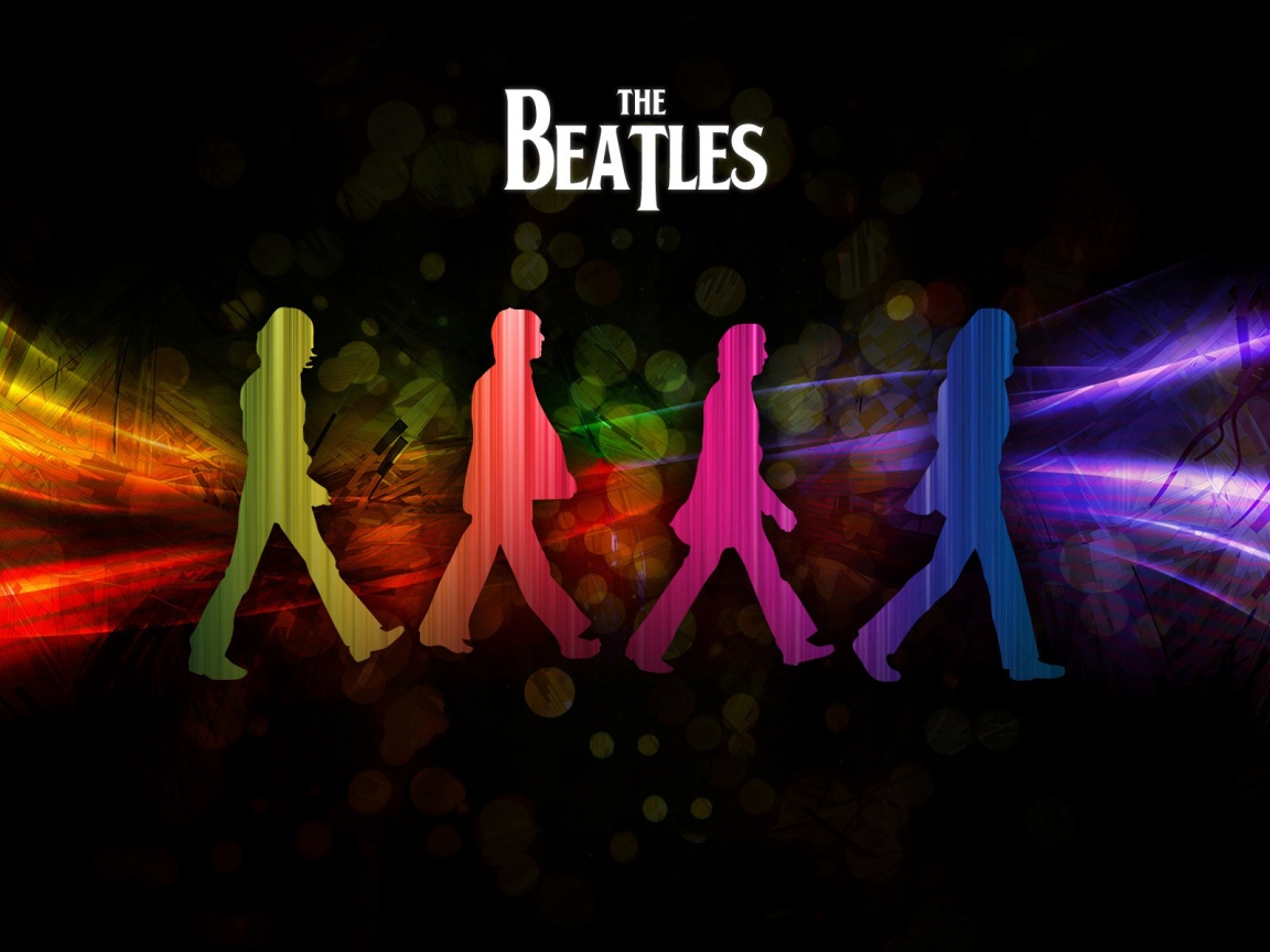 The Beatles Shadows for 1152 x 864 resolution
