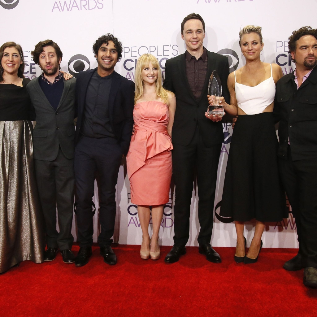 The Big Bang Theory Peoples Choice Awards for 1024 x 1024 iPad resolution