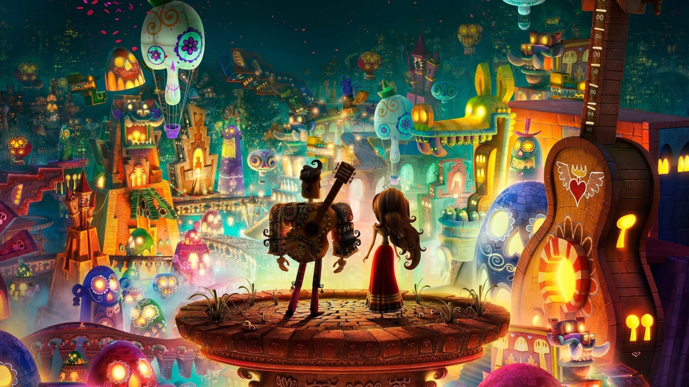 The Book of Life Film for 1366 x 768 HDTV resolution