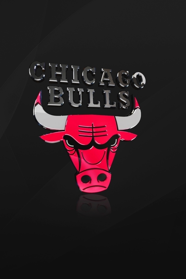 The Chicago Bulls for 640 x 960 iPhone 4 resolution