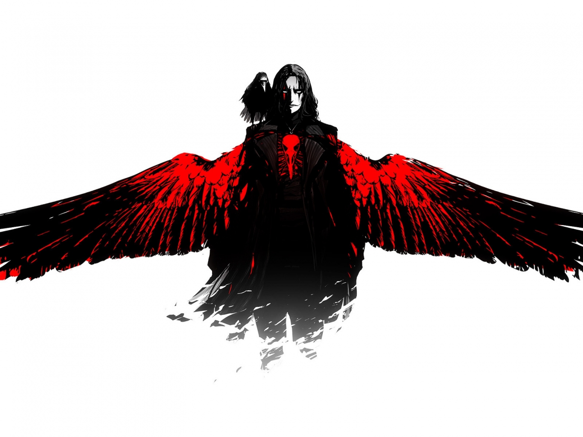 The Crow for 1152 x 864 resolution