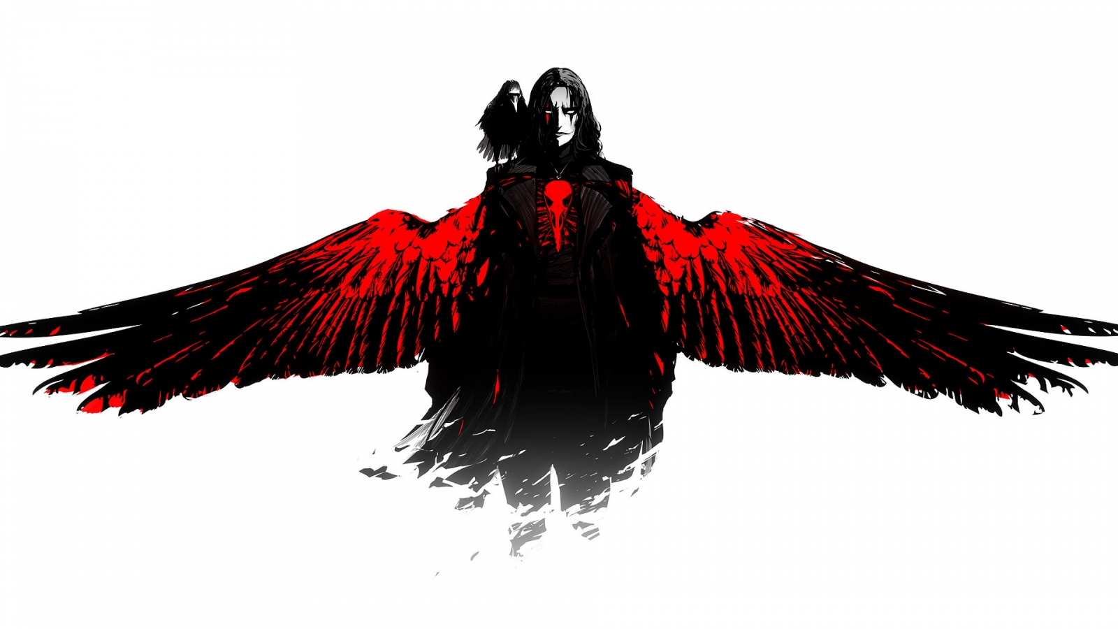 The Crow for 1600 x 900 HDTV resolution
