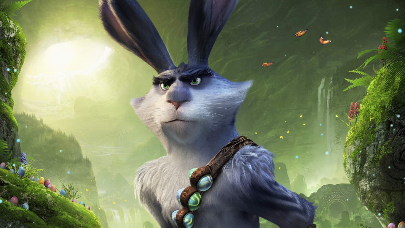 The Easter Bunny Rise Of The Guardians for 1366 x 768 HDTV resolution