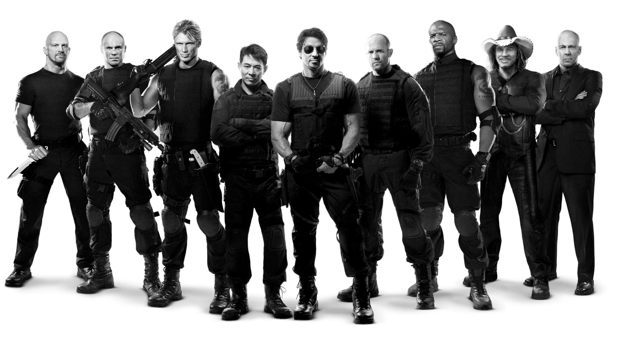 The Expendables for 1280 x 720 HDTV 720p resolution
