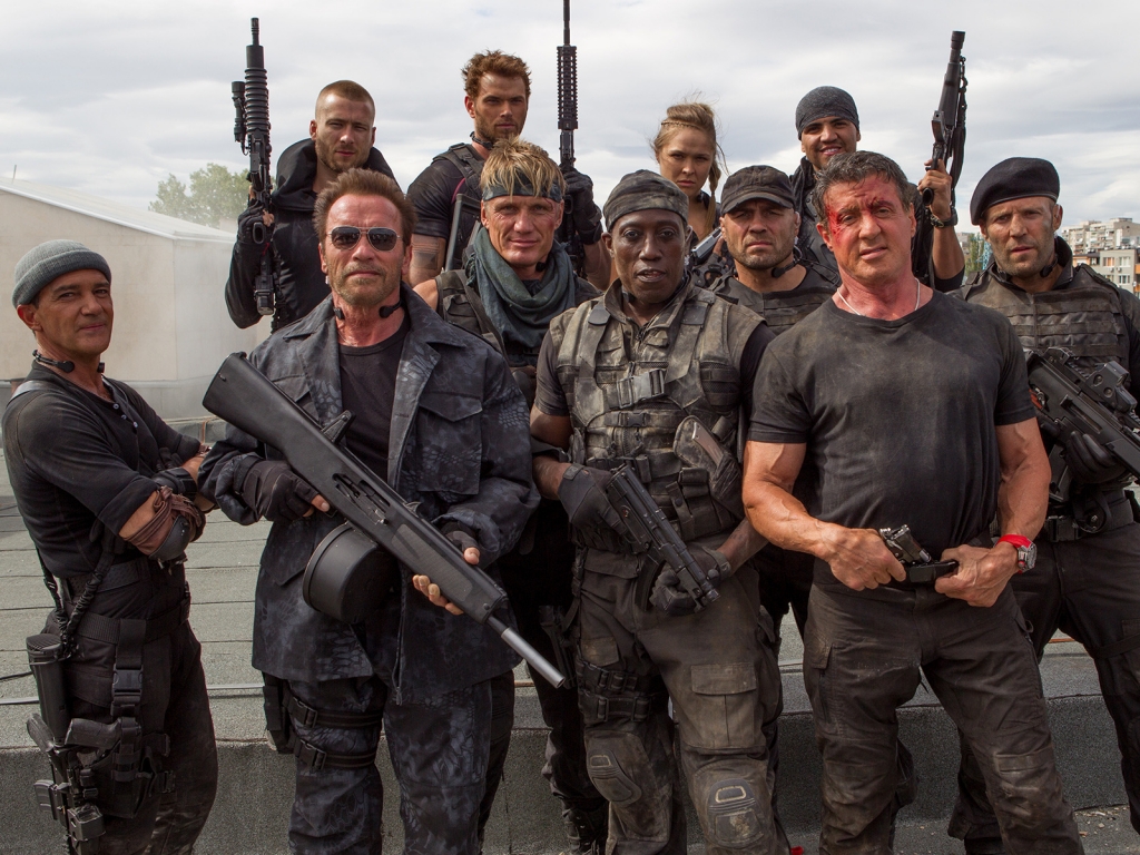 The Expendables 3 Cast for 1024 x 768 resolution
