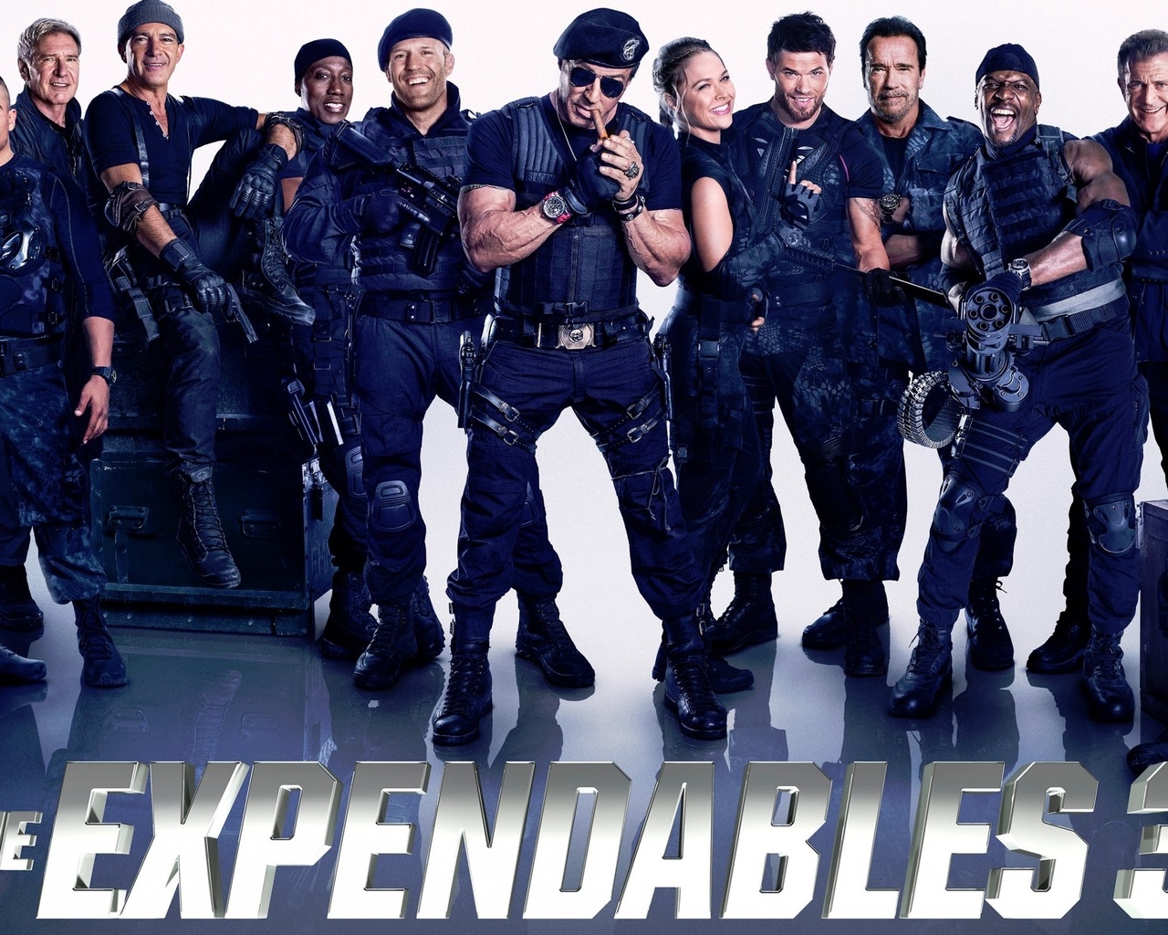 The Expendables 3 Poster for 1280 x 1024 resolution