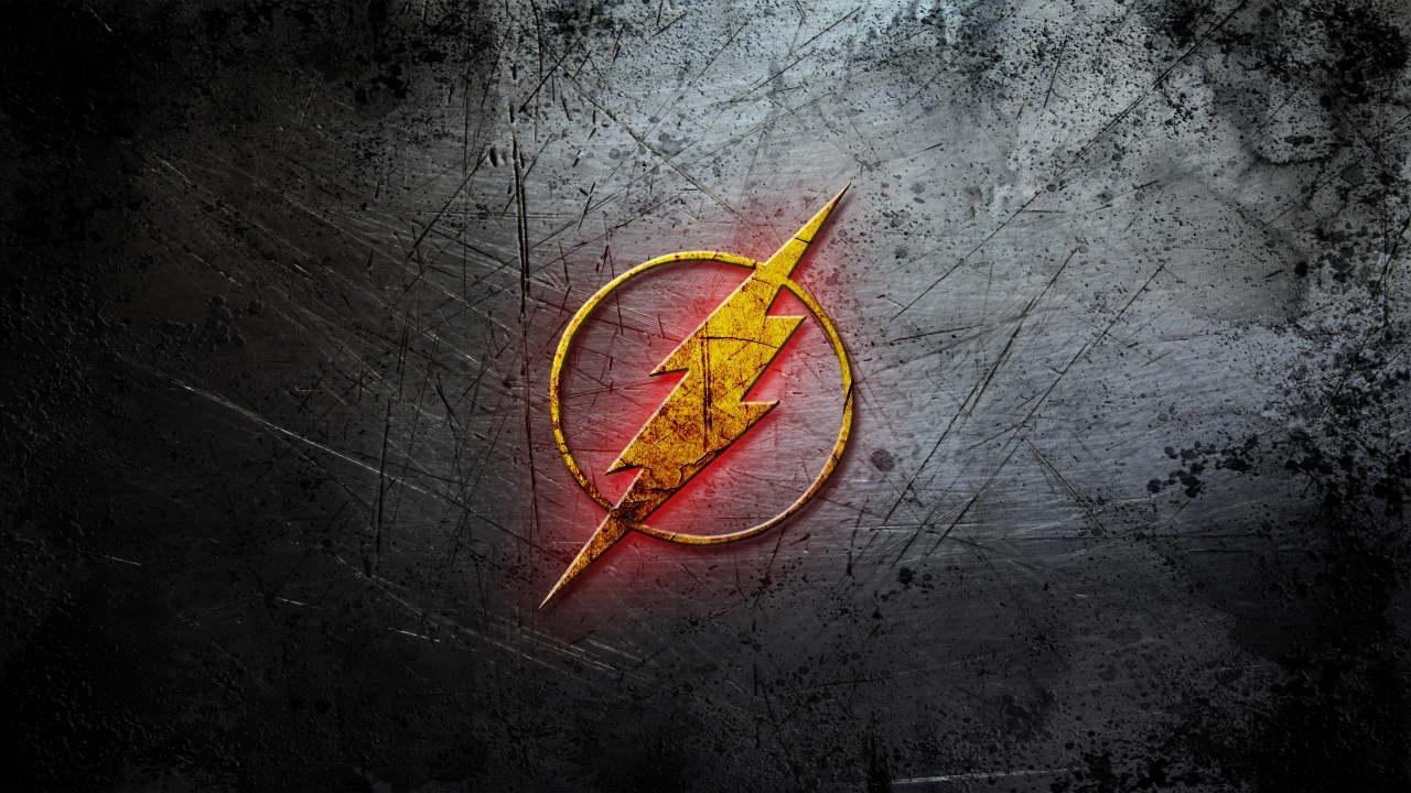 The Flash Logo for 1280 x 720 HDTV 720p resolution