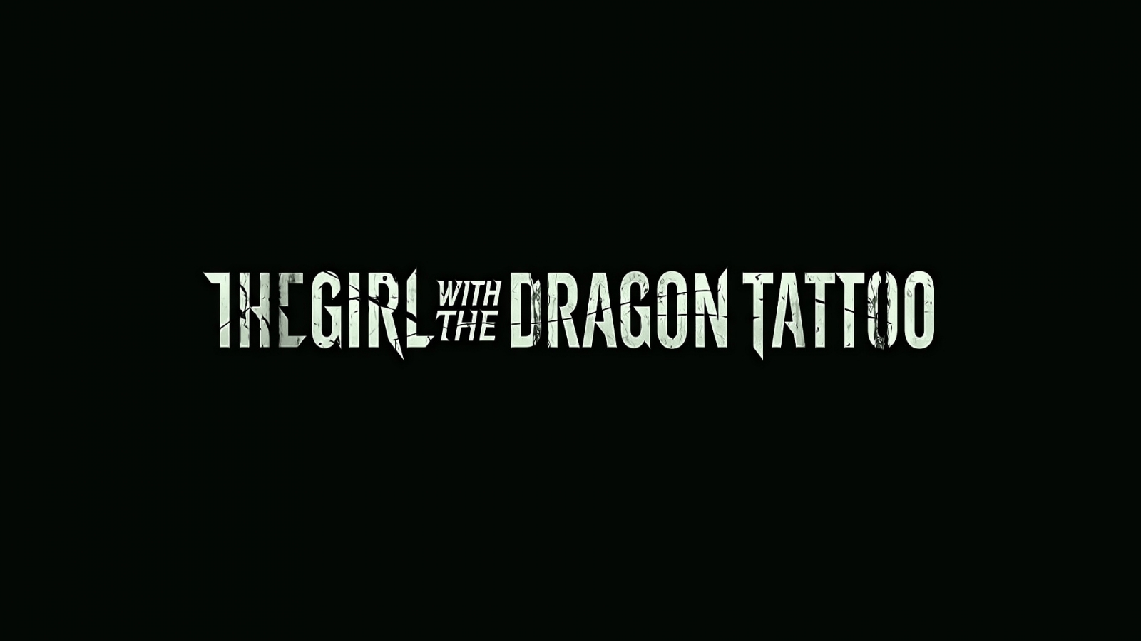 The Girl with the Dragon Tattoo for 1600 x 900 HDTV resolution