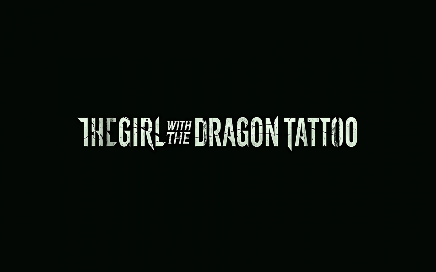 The Girl with the Dragon Tattoo for 1680 x 1050 widescreen resolution