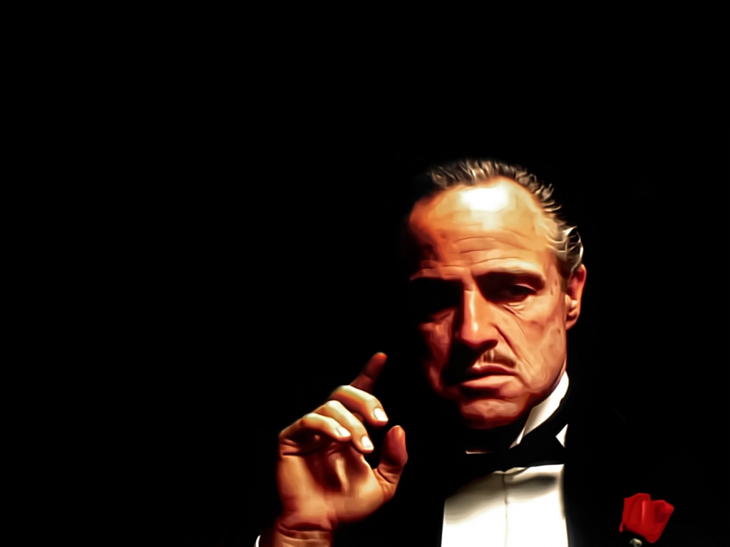 The Godfather Painting for 1024 x 768 resolution