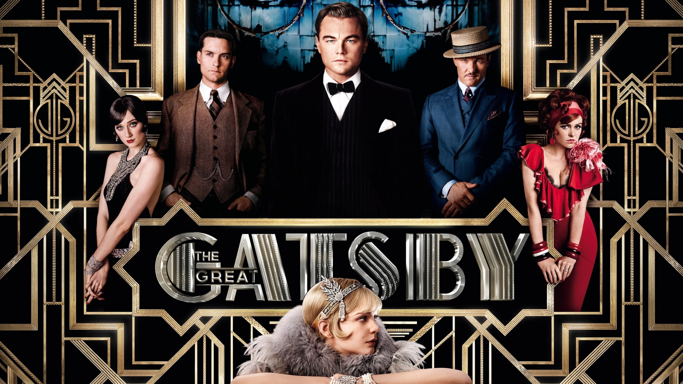 The Great Gatsby Movie for 1366 x 768 HDTV resolution