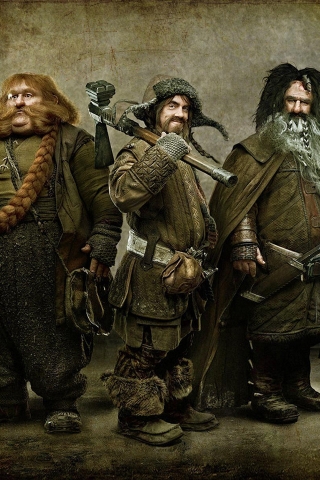The Hobbit Characters for 320 x 480 iPhone resolution