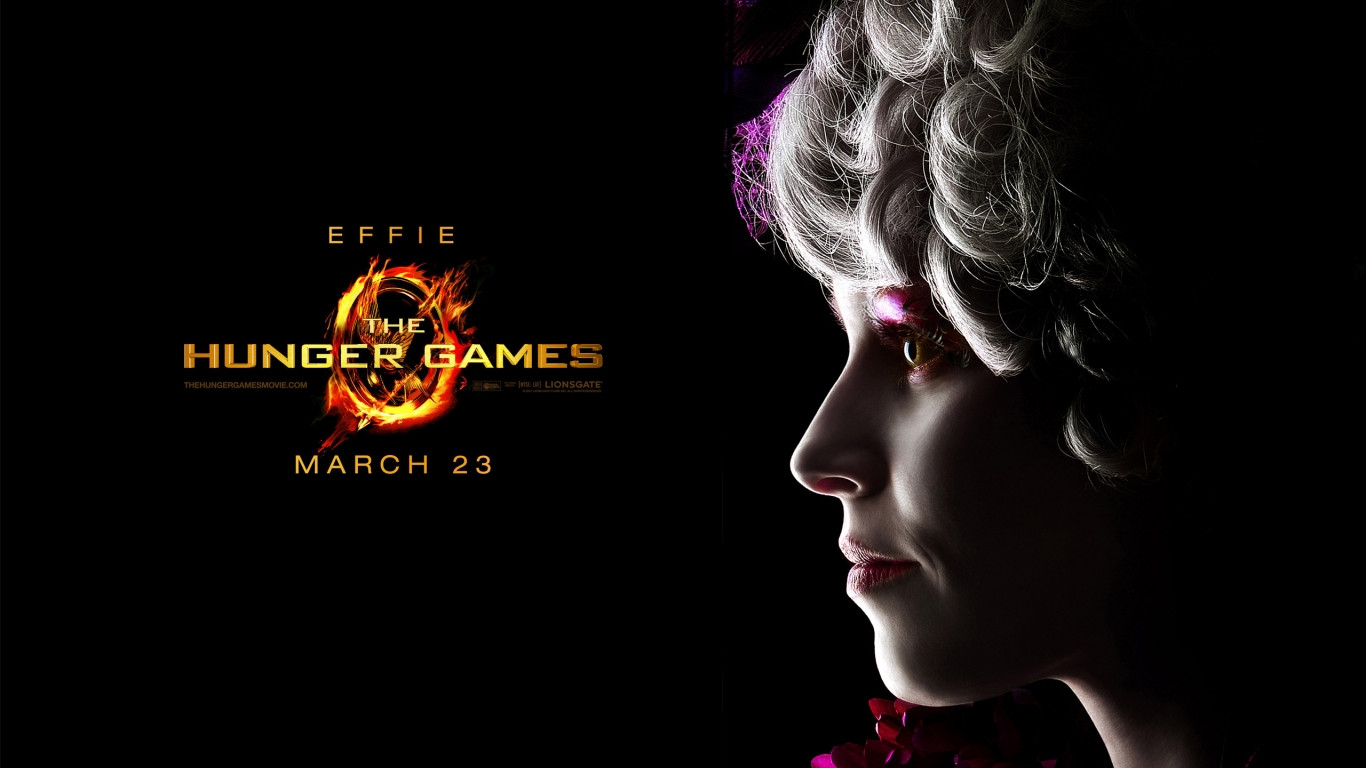 The Hunger Games Effie for 1366 x 768 HDTV resolution