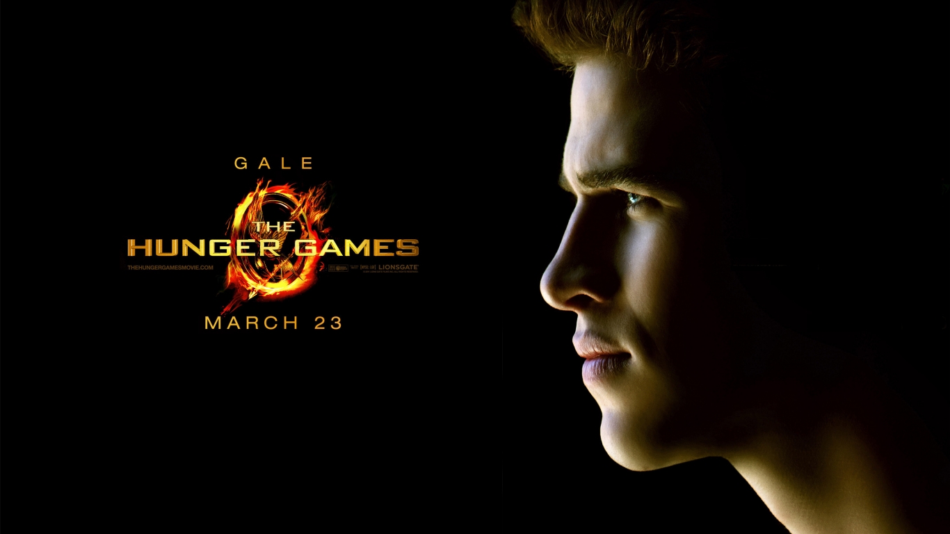 The Hunger Games Gale for 1366 x 768 HDTV resolution