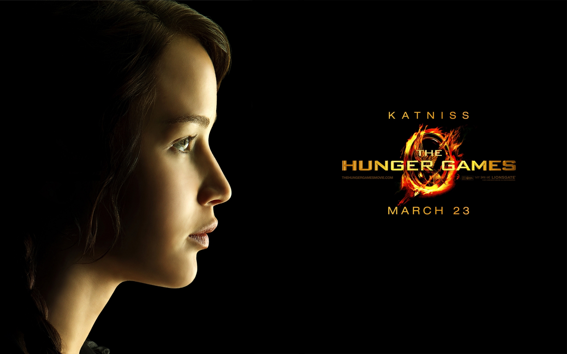 The Hunger Games Katniss for 1920 x 1200 widescreen resolution