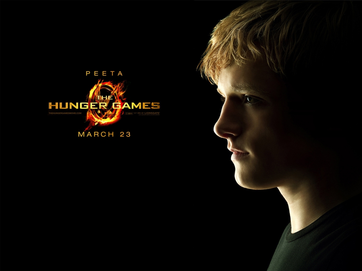 The Hunger Games Peeta for 1152 x 864 resolution