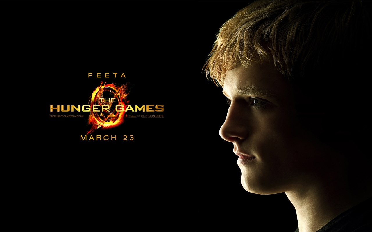 The Hunger Games Peeta for 1280 x 800 widescreen resolution