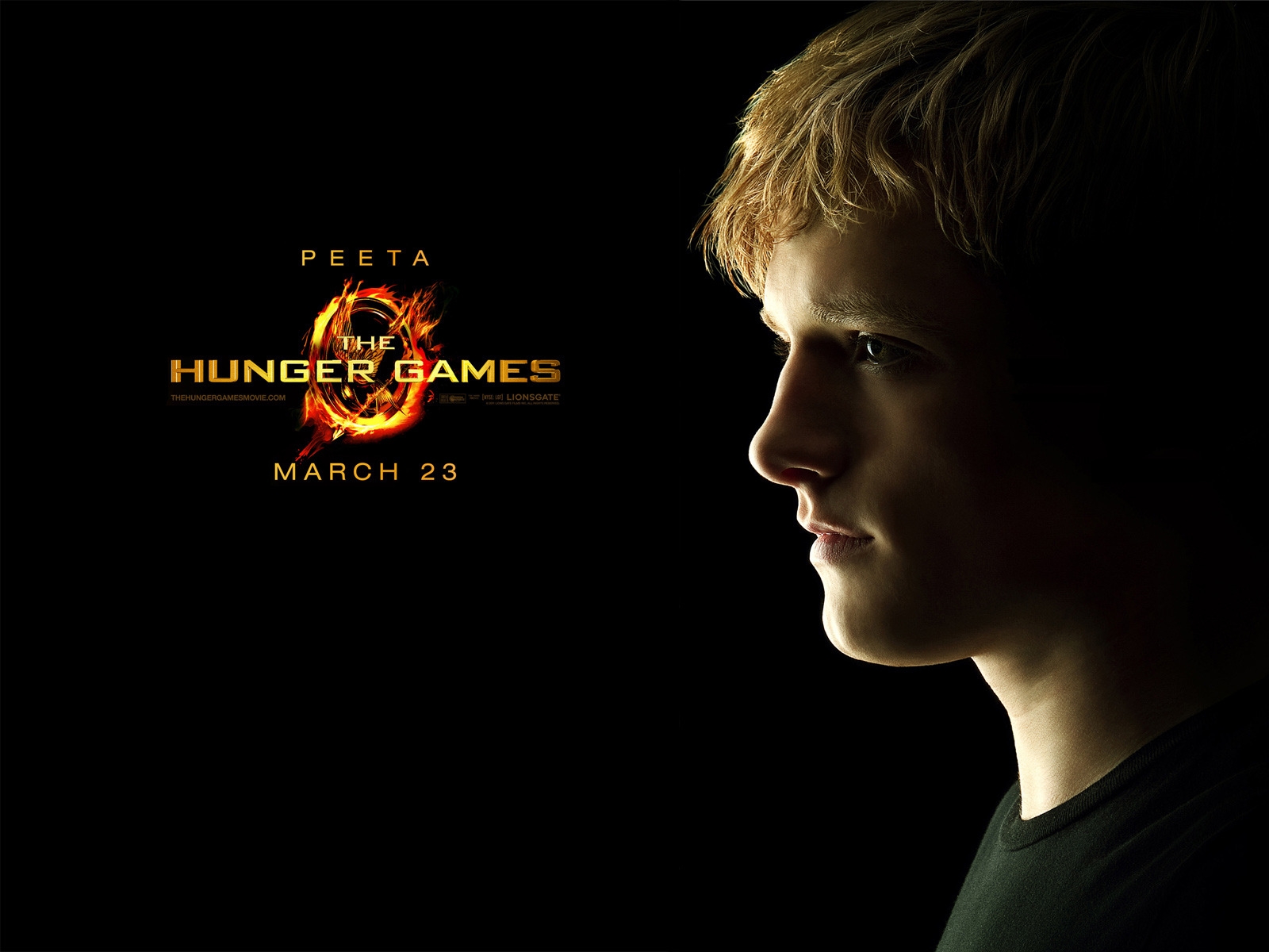 The Hunger Games Peeta for 1600 x 1200 resolution