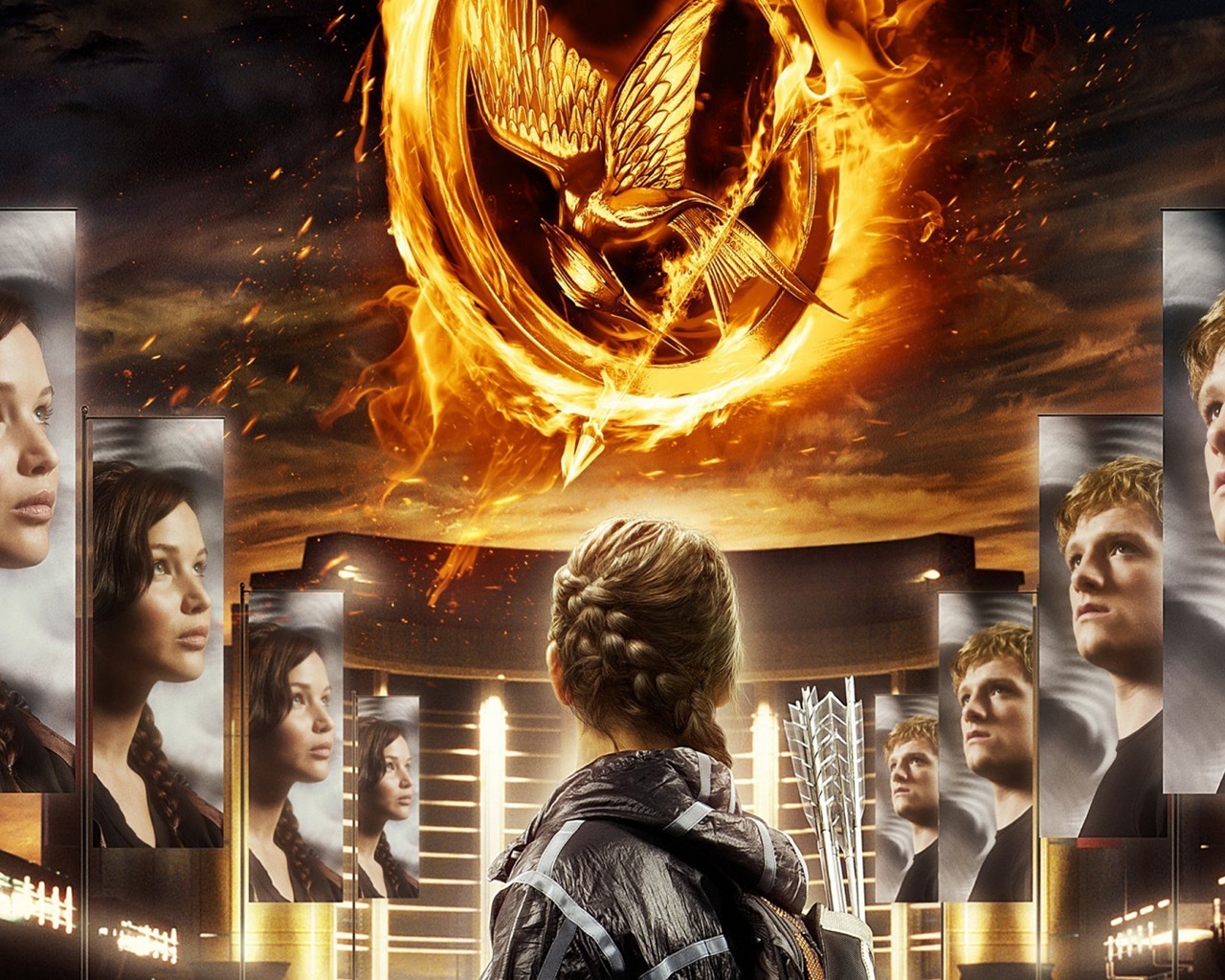 The Hunger Games Poster for 1280 x 1024 resolution