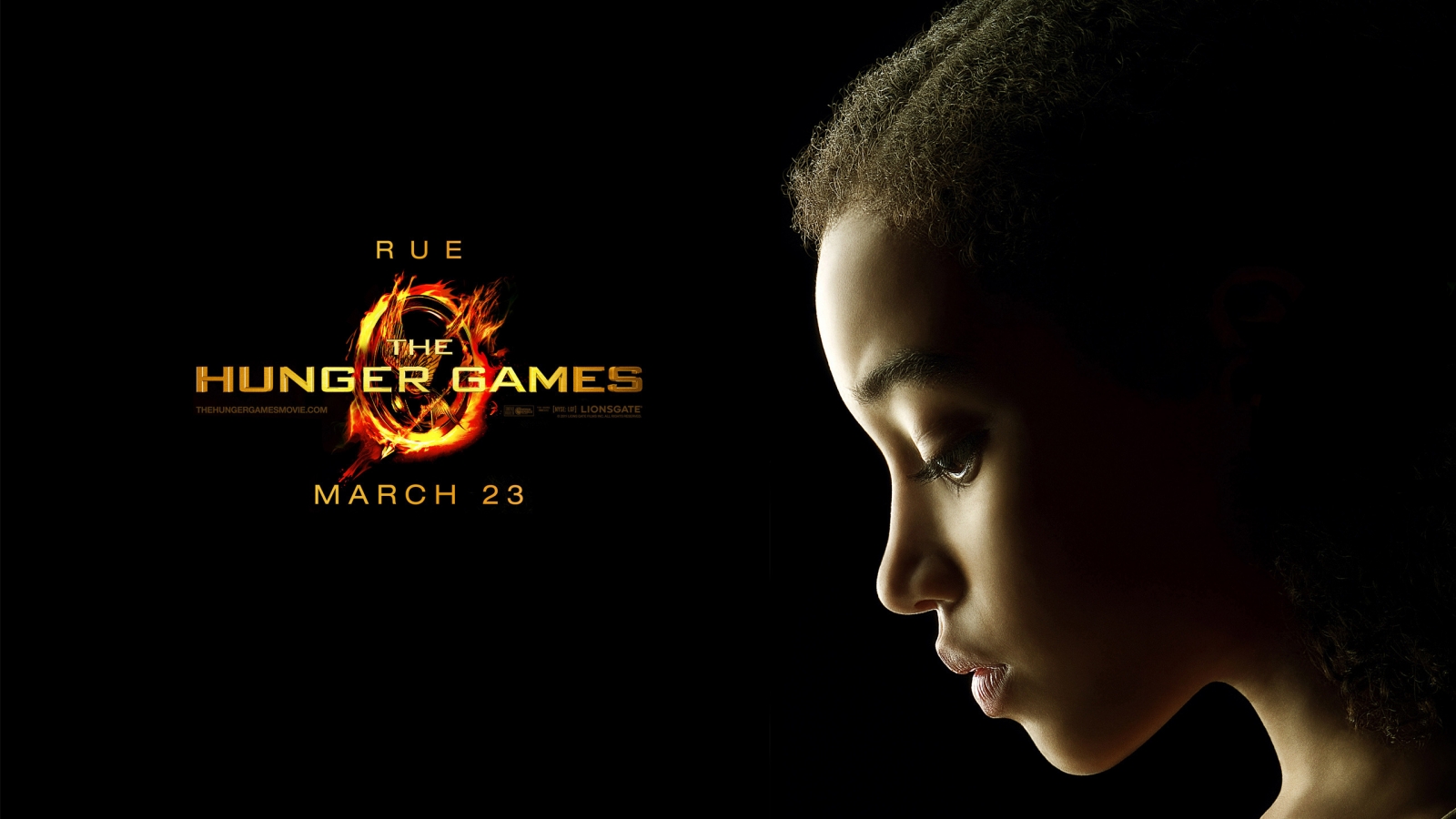 The Hunger Games Rue for 1600 x 900 HDTV resolution