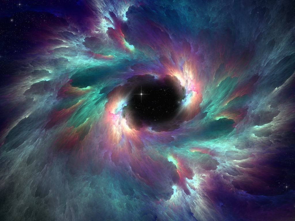 The Iridescent Nebula for 1024 x 768 resolution