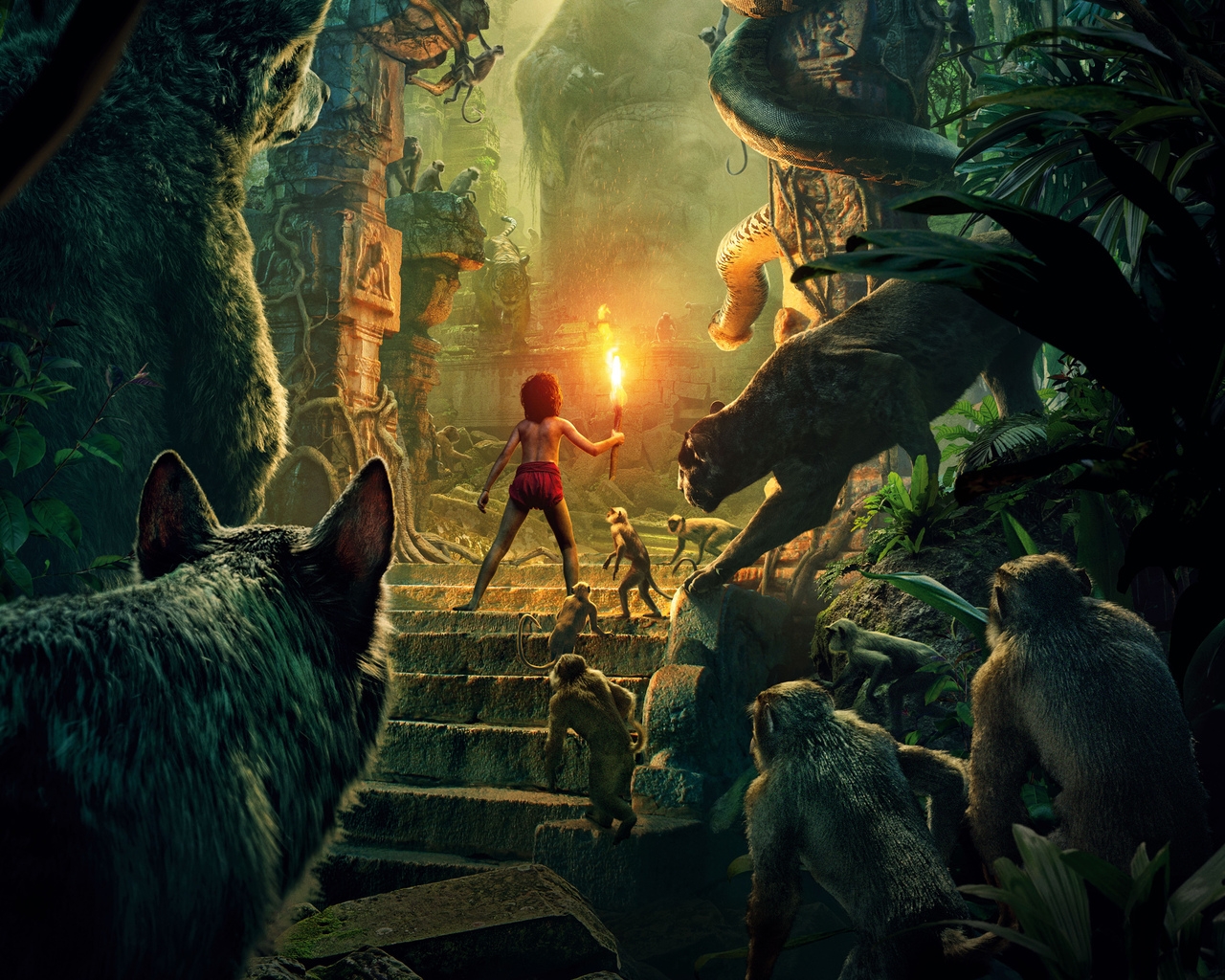 The Jungle Book 2016 for 1280 x 1024 resolution
