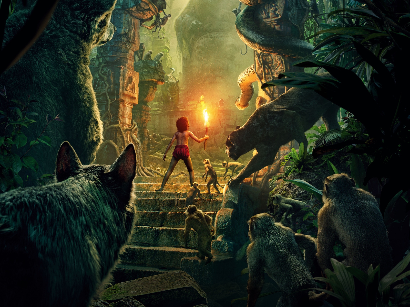 The Jungle Book 2016 for 1600 x 1200 resolution