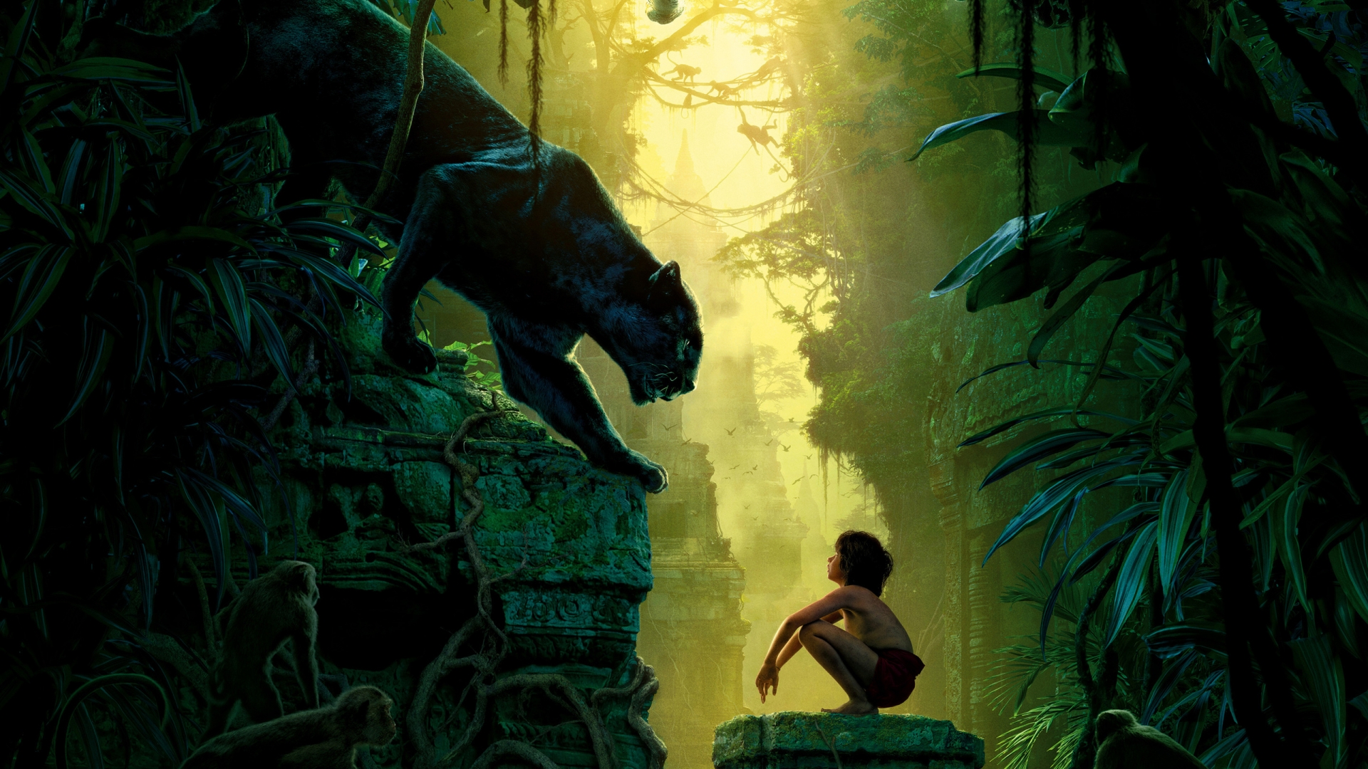 The Jungle Book Movie for 1920 x 1080 HDTV 1080p resolution