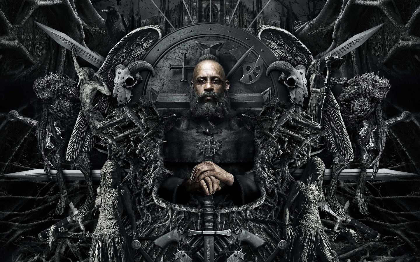 The Last Witch Hunter Throne for 1440 x 900 widescreen resolution