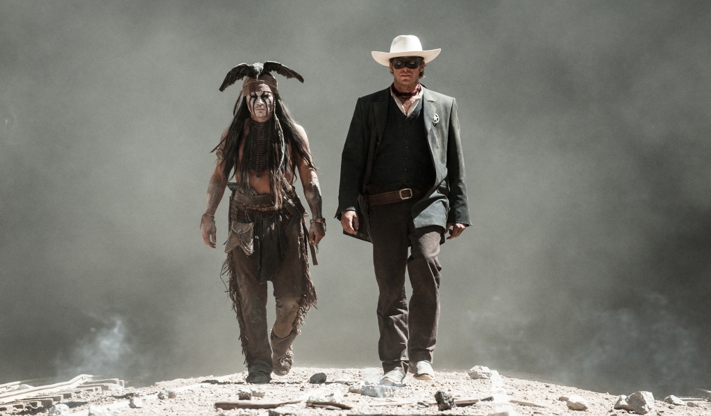 The Lone Ranger Movie for 1024 x 600 widescreen resolution