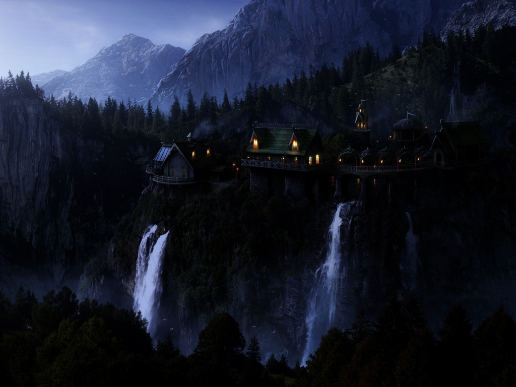 The Lord of the Rings Rivendell for 1024 x 768 resolution