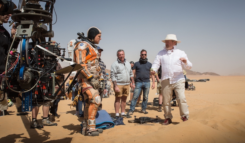 The Martian Directing for 1024 x 600 widescreen resolution