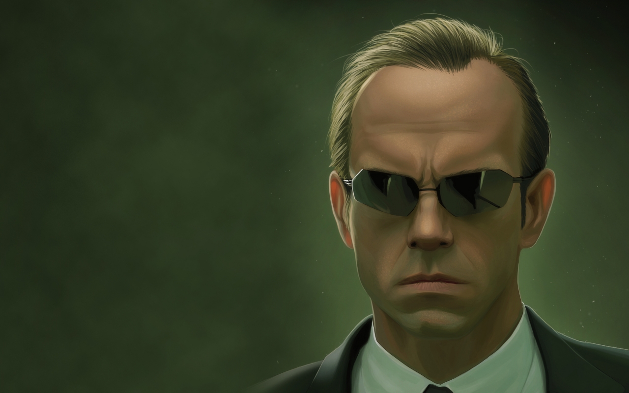 The Matrix Agent Smith for 1280 x 800 widescreen resolution