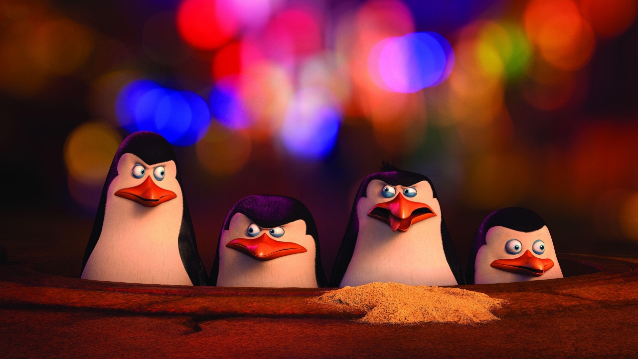 The Penguins of Madagascar Movie for 1280 x 720 HDTV 720p resolution