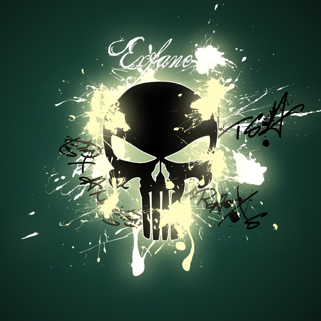 The Punisher for 1024 x 1024 iPad resolution