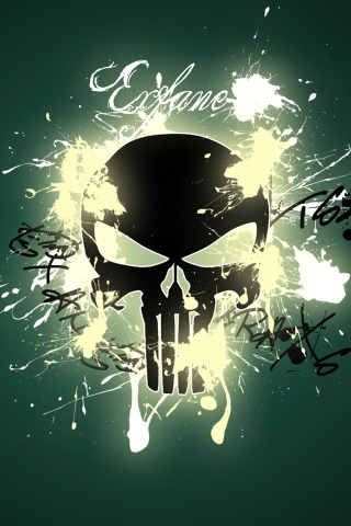The Punisher for 320 x 480 iPhone resolution