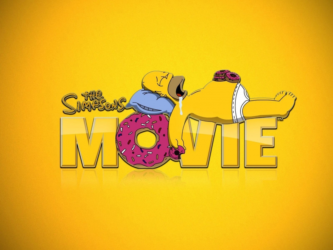 The Simpsons Movie for 1152 x 864 resolution