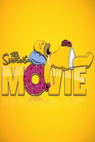The Simpsons Movie for 320 x 480 iPhone resolution