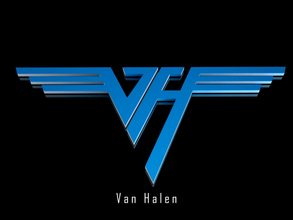 The Van Halen Logo for 1024 x 768 resolution