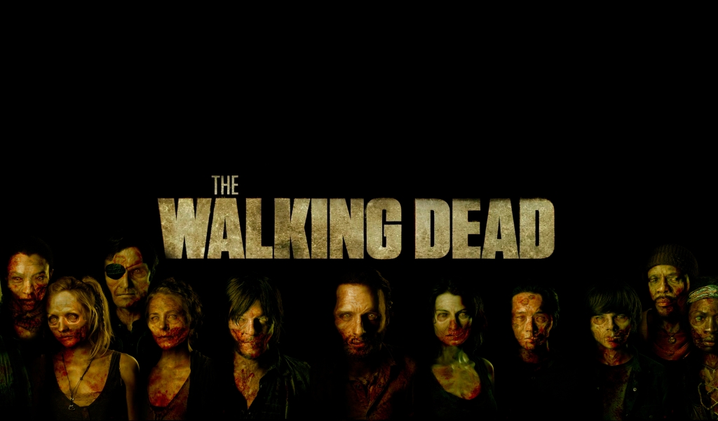 The Walking Dead Poster Art  for 1024 x 600 widescreen resolution