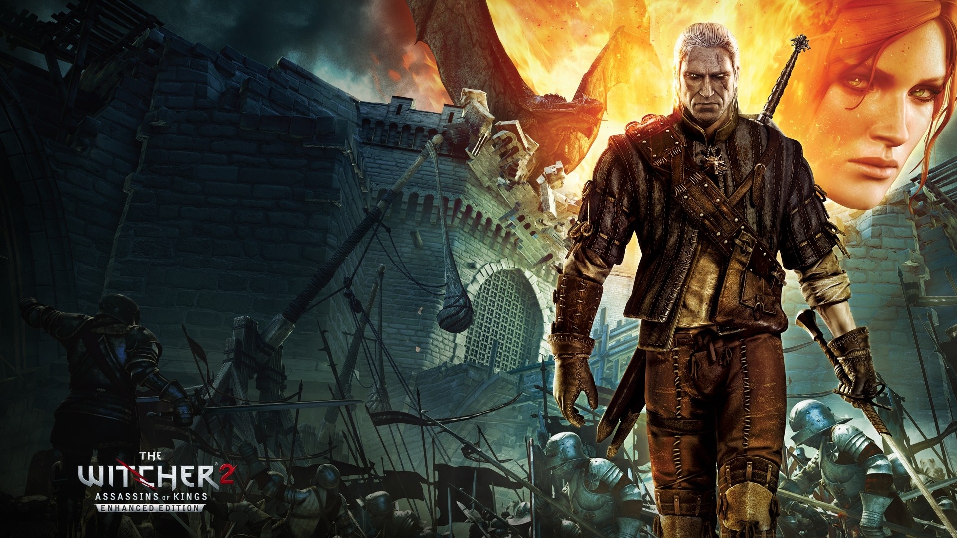 The Witcher 2 Assassins of Kings PC Game for 1920 x 1080 HDTV 1080p resolution