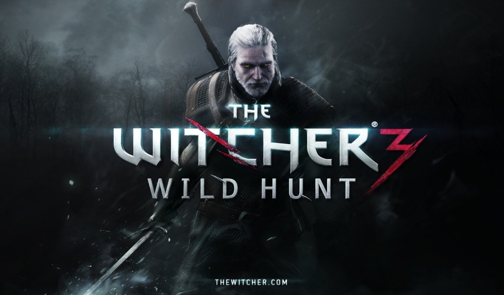 The Witcher 3 for 1024 x 600 widescreen resolution