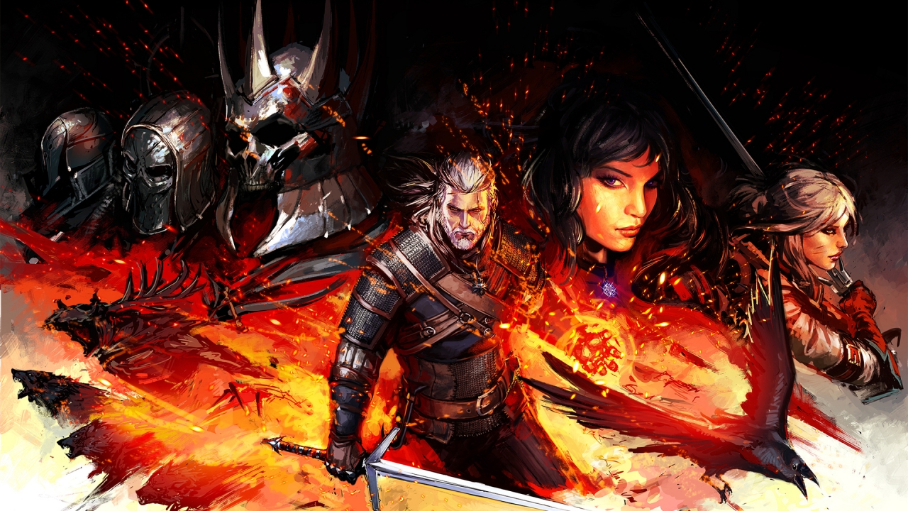 The Witcher 3 Wild Hunt Artwork for 1280 x 720 HDTV 720p resolution