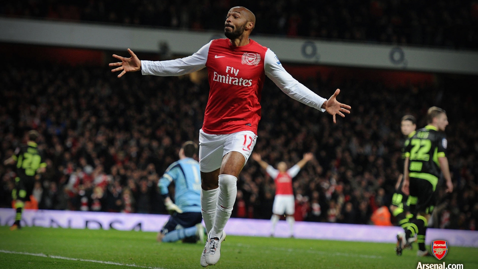 Thierry Henry for 1600 x 900 HDTV resolution