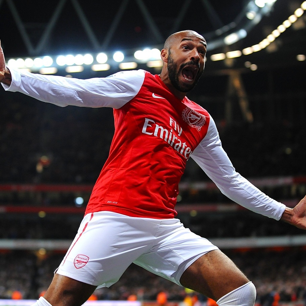 Thierry Henry Arsenal for 1024 x 1024 iPad resolution