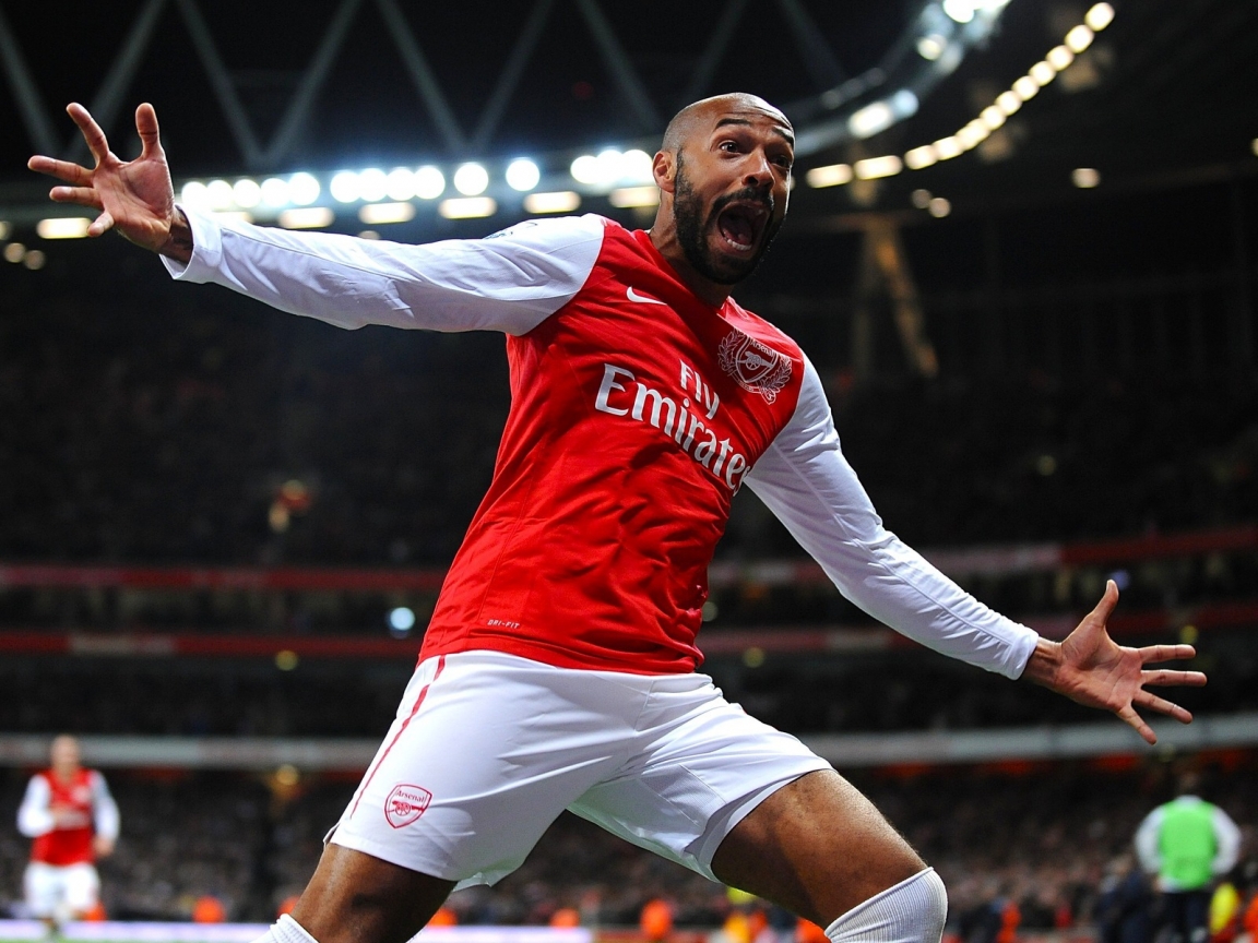 Thierry Henry Arsenal for 1152 x 864 resolution