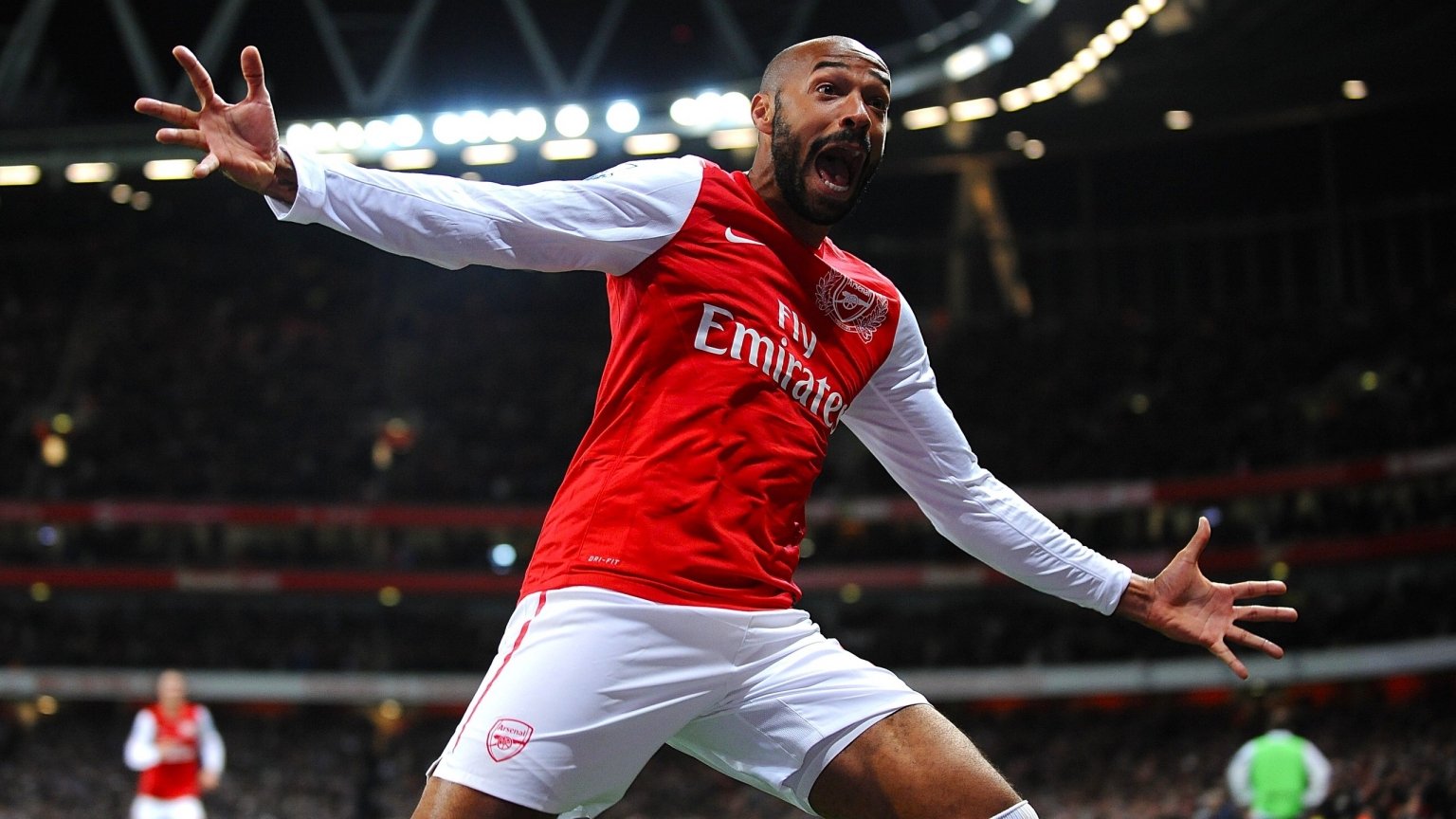Thierry Henry Arsenal for 1536 x 864 HDTV resolution