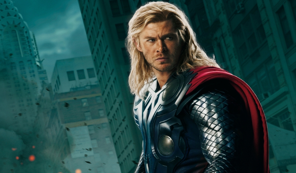 Thor The Avengers for 1024 x 600 widescreen resolution