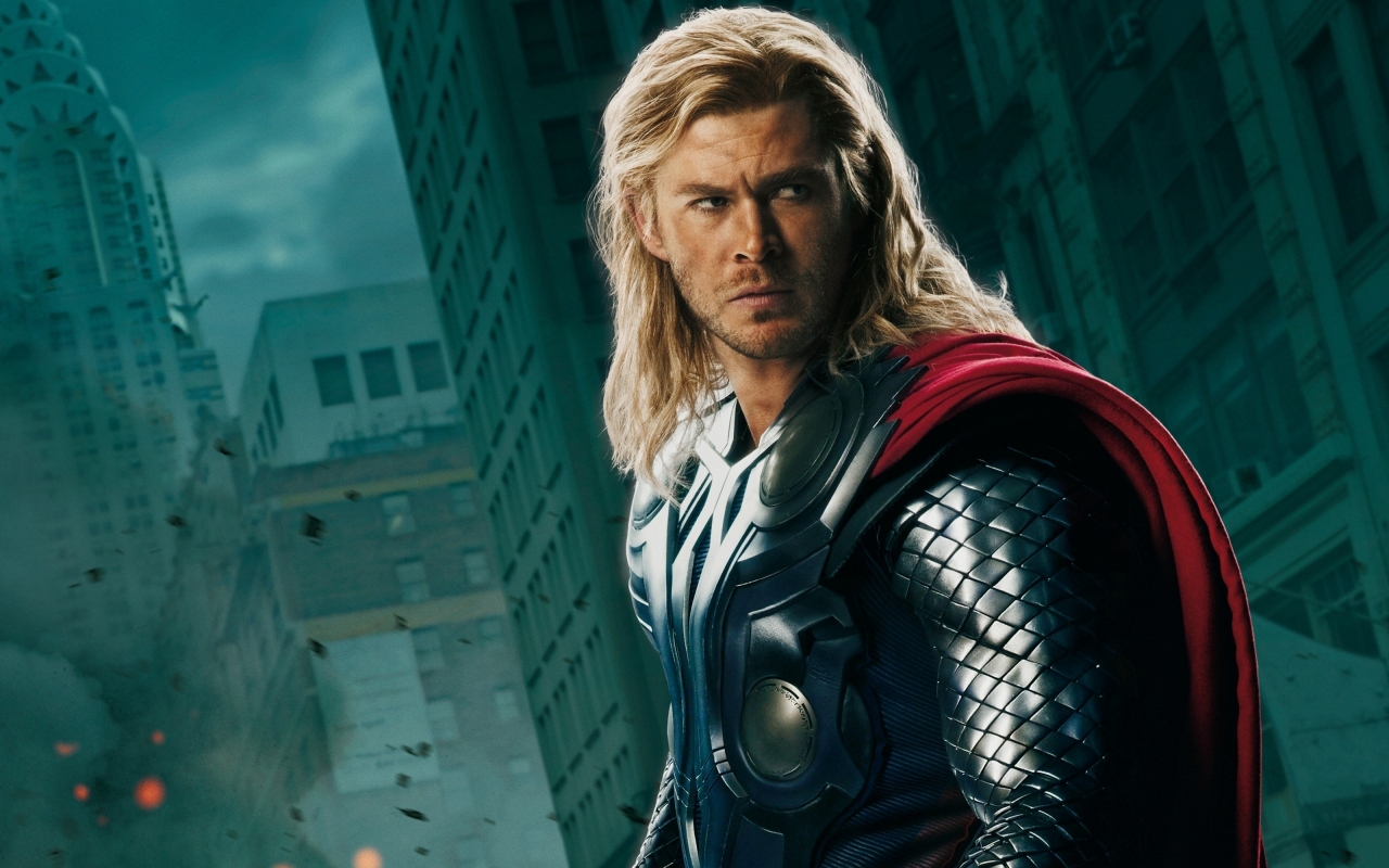Thor The Avengers for 1280 x 800 widescreen resolution