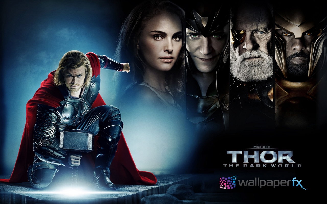 Thor The Dark World for 1280 x 800 widescreen resolution